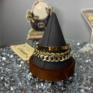 Boho Chain Bracelet Set